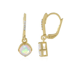 Boucles d'oreilles en argent et Opale Welo