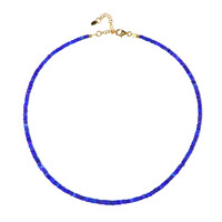 Collier en argent et Opale bleue d'Éthiopie