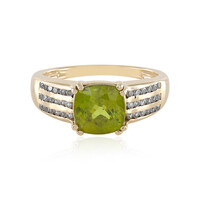 Bague en or et Sphène