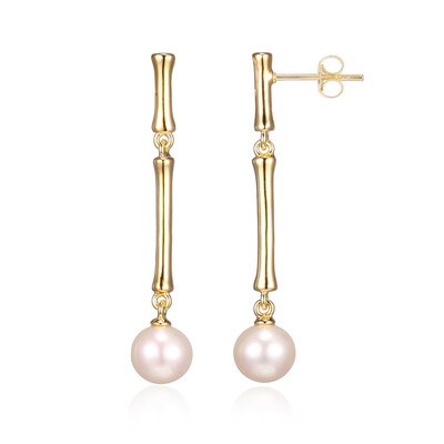 Boucles d'oreilles en argent et Perle de culture d'eau douce