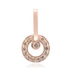 Pendentif en or et Diamant rose de France SI1 d'Argyle 