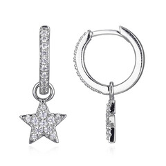 Boucles d'oreilles en argent et Zircon