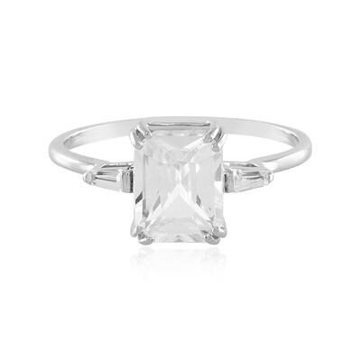 Bague en argent et Zircon