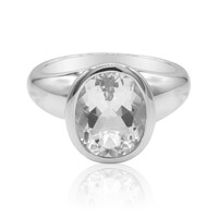 Bague en argent et Pétalite (Tenner Diniz)