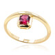 Bague en or et Spinelle rouge noble (de Melo)
