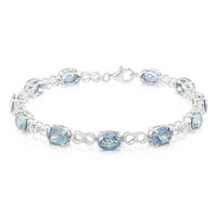 Bracelet en argent et Topaze rayon de lune