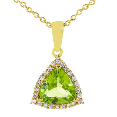 Collier en argent et Péridot