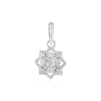 Pendentif en argent et Diamant I2 (I)