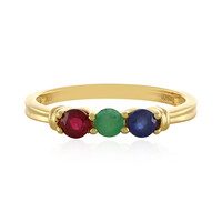 Bague en argent et Emeraude de Socoto