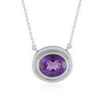 Collier en argent et Améthyste de Sibérie