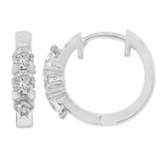 Boucles d'oreilles en or et Diamant SI