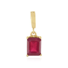 Pendentif en argent et Rubis de Madagascar