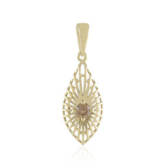Pendentif en or et Diamant champagne I2 (Ornaments by de Melo)