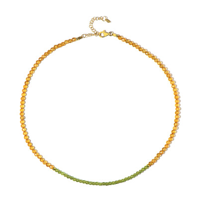 Collier en argent et Péridot