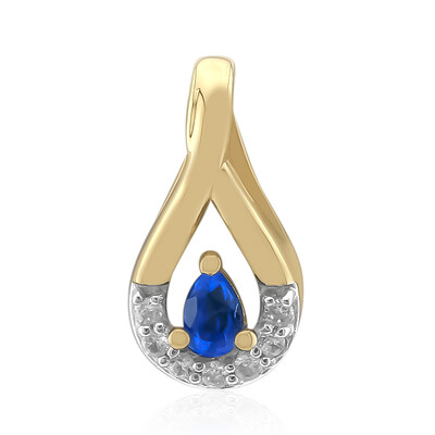 Pendentif en or et Haüyne