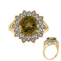 Bague en or et Tourmaline néon (D'vyere)