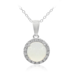 Collier en argent et Opale Welo