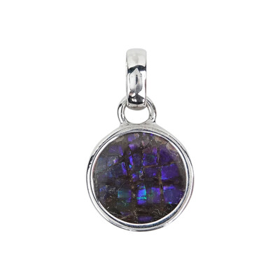 Pendentif en argent et Ammolite
