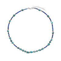 Collier en argent et Turquoise