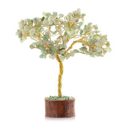 Accessoire en laiton et Aventurine verte