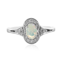 Bague en argent et Opale Welo
