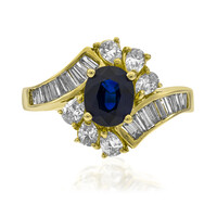 Bague en or et Saphir de Ceylan (CIRARI)
