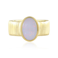 Bague en argent et Opale d'Australie