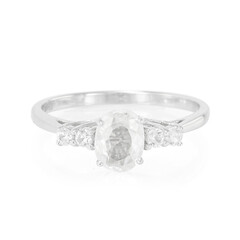 Bague en argent et Zircon