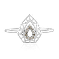 Bague en or et Diamant champagne I2 (Ornaments by de Melo)