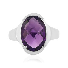 Bague en argent et Améthyste de Zambie