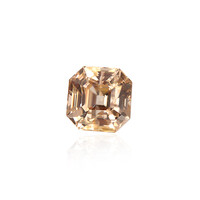  Zircon champagne 3,895 ct (gemme et boîte de collection)