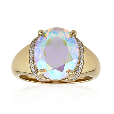 Bague en argent et Quartz Rayon de Lune