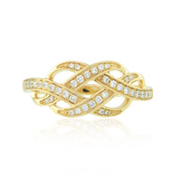 Bague en or et Diamant Flawless (F) (LUCENT DIAMONDS)