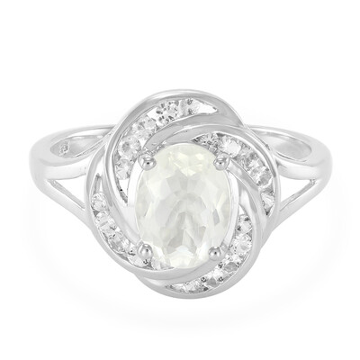 Bague en argent et Orthose
