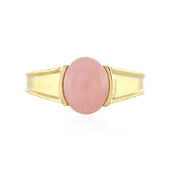 Bague en argent et Opale rose