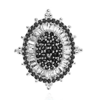 Bague en argent et Topaze blanche (Dallas Prince Designs)