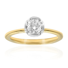 Bague en or et Diamant VS2 (H) (CIRARI)