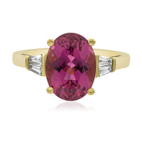 Bague en or et Tourmaline néon du Congo (CIRARI)