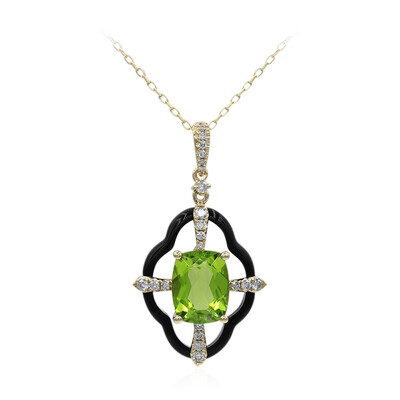 Collier en or et Péridot de Dashihe (CIRARI)