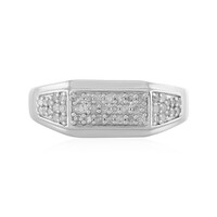 Bague en argent et Diamant I2 (I)