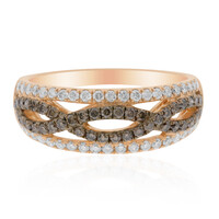 Bague en or et Diamant chocolat SI2 (CIRARI)