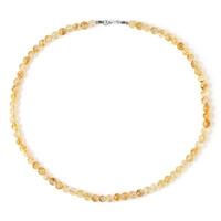 Collier en argent et Citrine