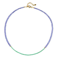 Collier en argent et Emeraude de Colombie