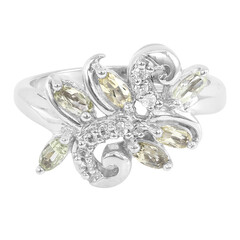 Bague en argent et Tourmaline