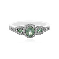 Bague en argent et Alexandrite