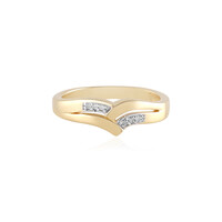 Bague en argent et Diamant I3 (J)