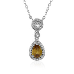 Collier en argent et Sphène