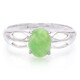 Bague pour homme en argent et Chrysoprase impériale