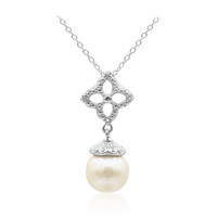 Collier en argent et Perle de culture d'eau douce