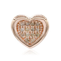 Pendentif en or et Diamant rose de France SI1 d'Argyle 